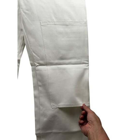 Dickies Pants Mens Double Knee Utility Carpenter 40 x 32 White Loop-Free NWT - Picture 8 of 10